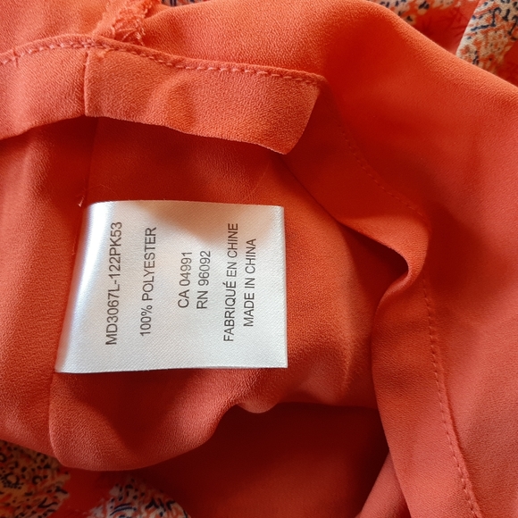 Lila Rose Peachy Pink Sleeveless Dress - Picture 10 of 14